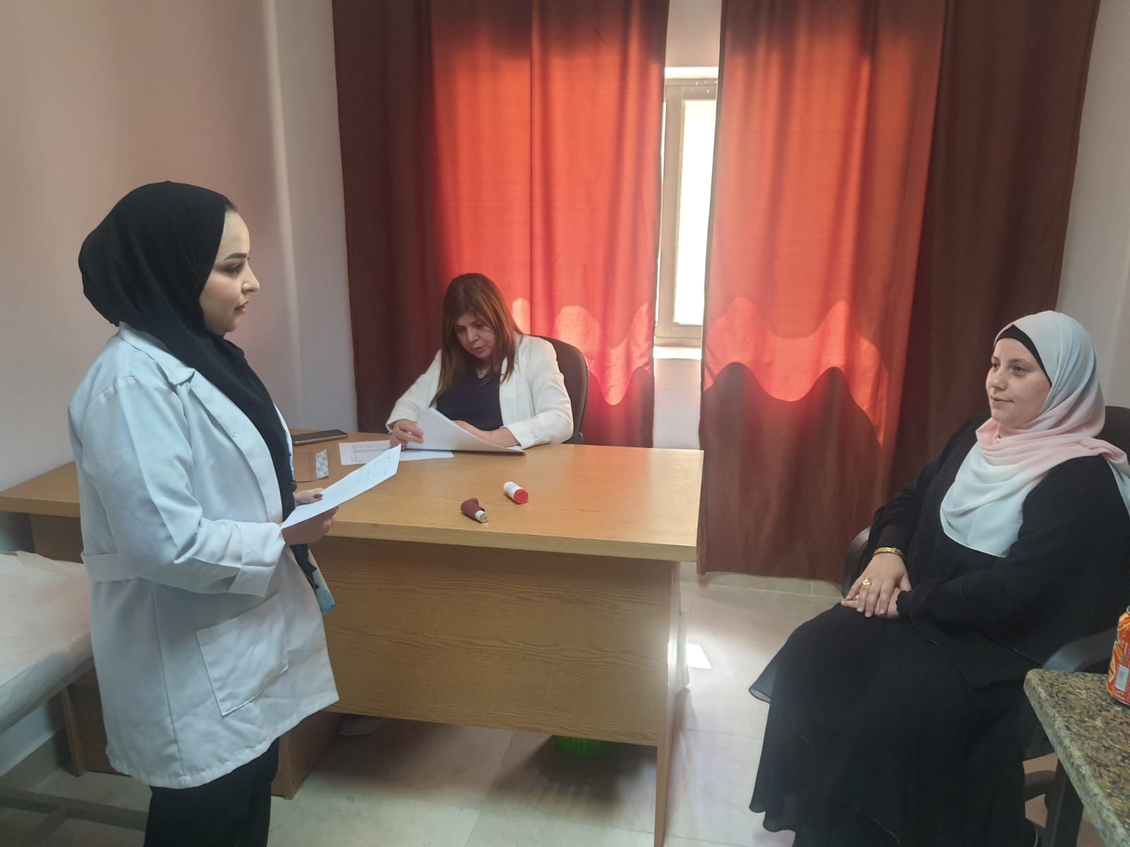 College of Pharmacy held a practical clinical skill exam for the students of the field training cour