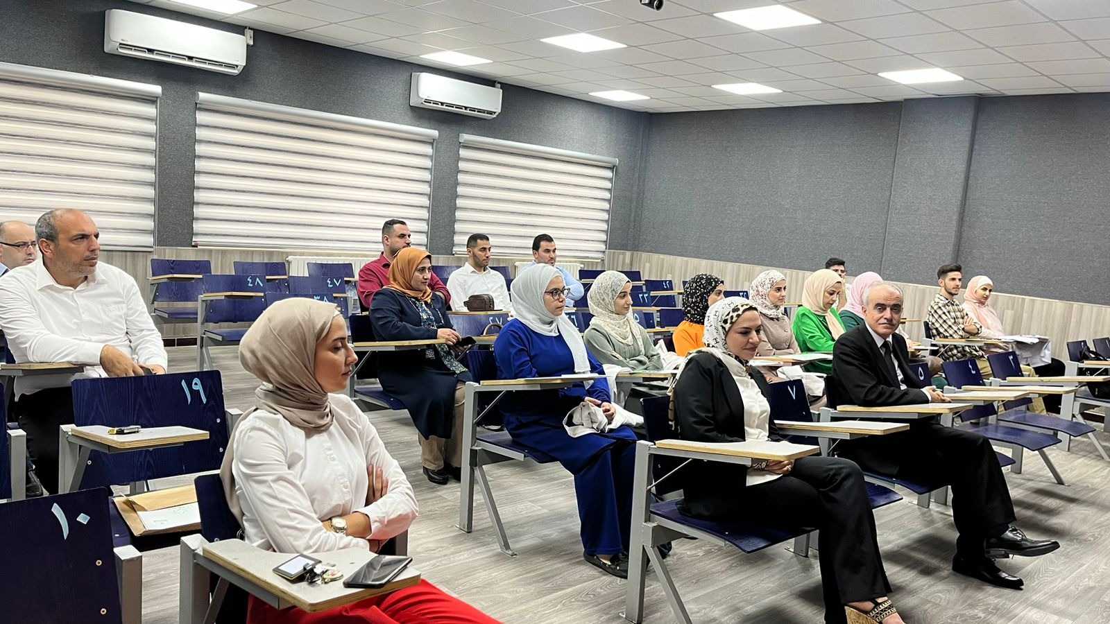 The launch of the first training course in the College of Pharmacy at Yarmouk University
