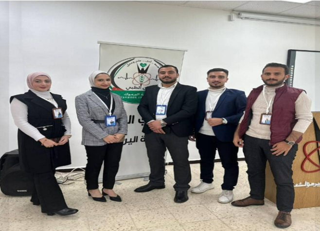 The Faculty of Pharmacy Welcomed The Members of The Medical Club at Yarmouk University 