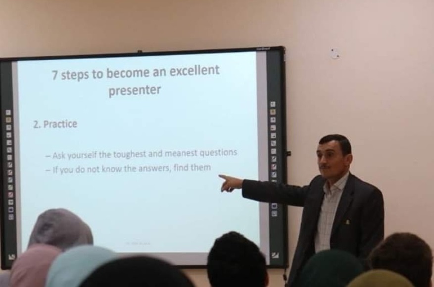 ِِAn event entitled “How to Be a Good Presenter”