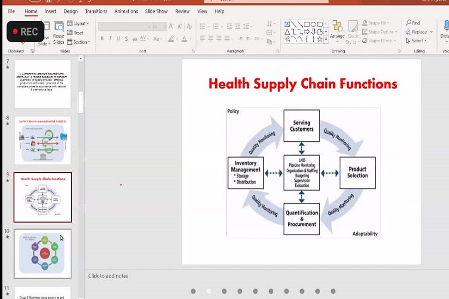 Health Supply Chain Management Lecture