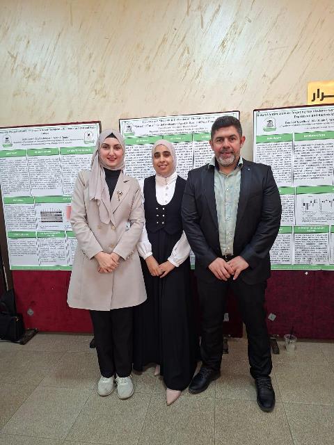 Farah Al-Zoubi Wins First Place in Yarmouk University’s “Three Minute Thesis (3MT)” Competition under the Supervision of Dr. Ali Hmedat