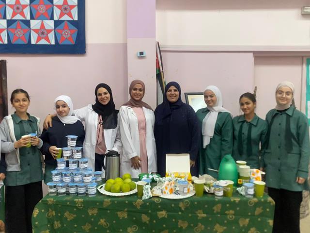 Faculty of Pharmacy Organizes a Health and Educational Day at Ruqayyah Bint Al-Rasul School under the Directorate of Education for Qasabat Irbid District