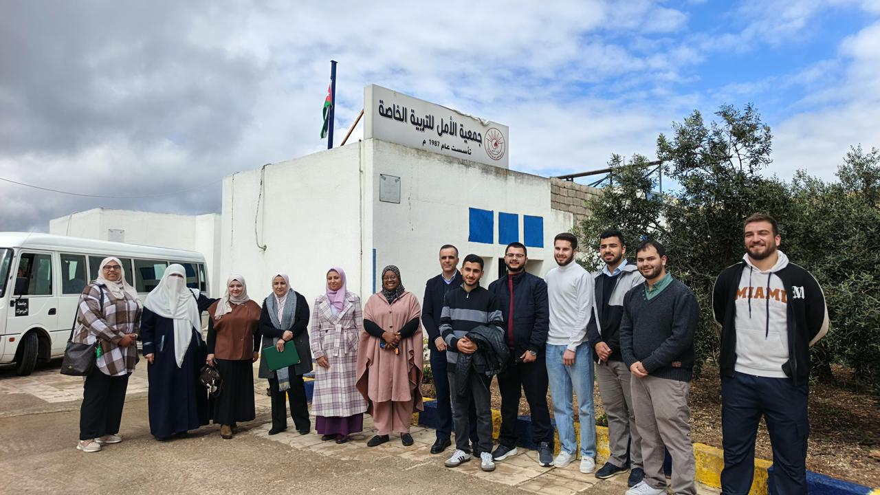 Yarmouk Pharmacy Students Bring Smiles to the Faces of Al-Amal Association Children