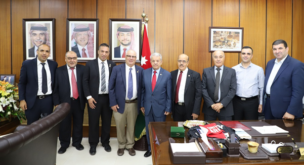 A Delegation from Arkansas Visits Yarmouk University